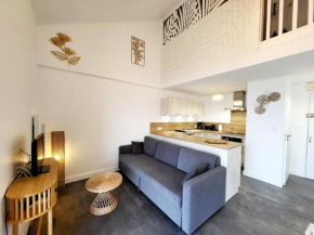 Studio Moderne avec Parking, Proche Plage et Marché Arago - FR-1-92-577